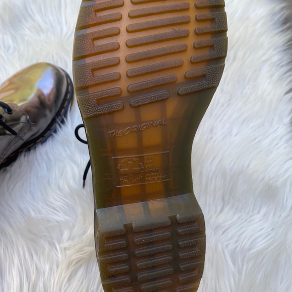 Dr. Martens 1460 Pascal Pewter Boots - Picture 9 of 9